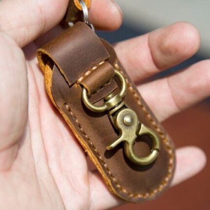 Swiss Knife Handmade Leather Sheath Scabbard Swiss Army Knife Victorino Wigo